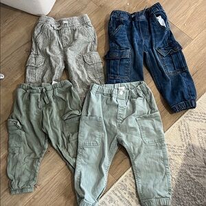 H&M Kids Sweatpants & Joggers - Gray, Blue, Green